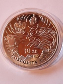 10 zł Przybora Wąsowski 2011 r okrągły