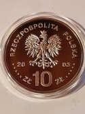 10 zł Stanisław Leszczynski Półpostac 2003 r