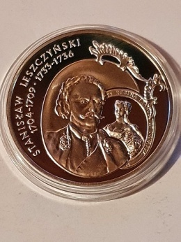 10 zł Stanisław Leszczyński popiersie 2003 r