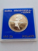 100 zł Maria Skłodowska 1974 r