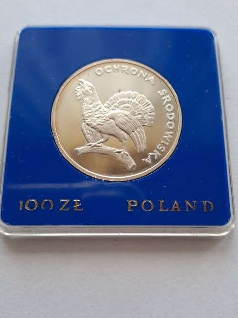 100 zł Ochrona Srodowiska Głuszec 1980 r