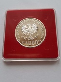 1000 zł XV Zimowe Igrzyska Olimpijskie 1987 r