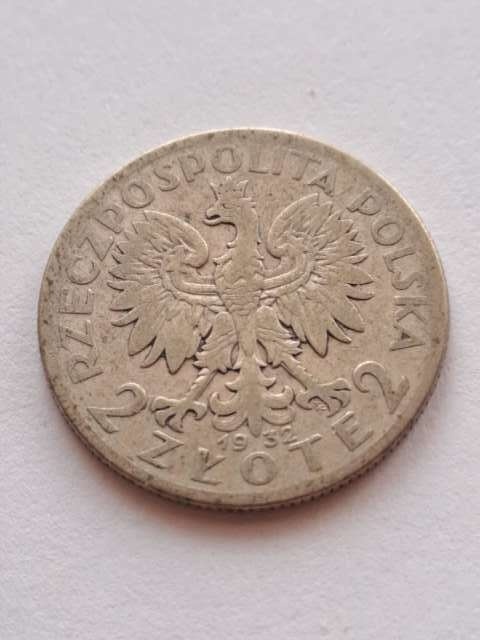 2 zł Głowa Kobiety 1932 r