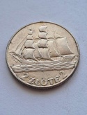 2 zł Żagielek 1936 r