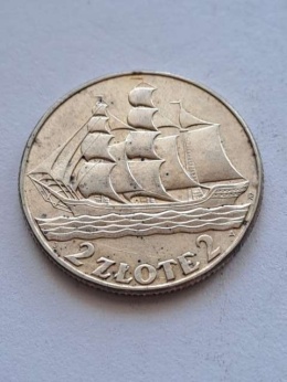 2 zł Żagielek 1936 r