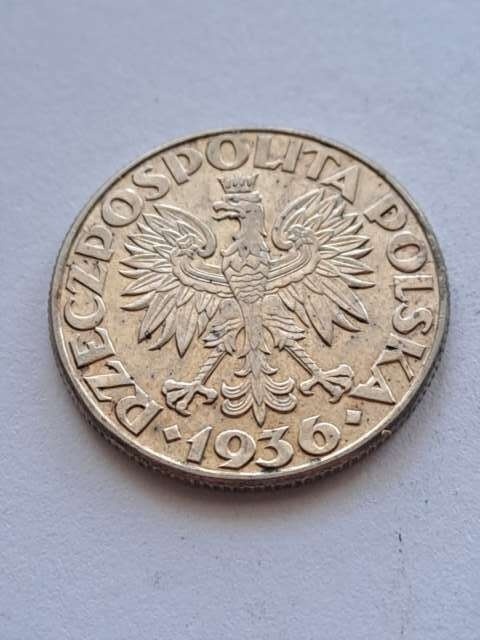 2 zł Żagielek 1936 r