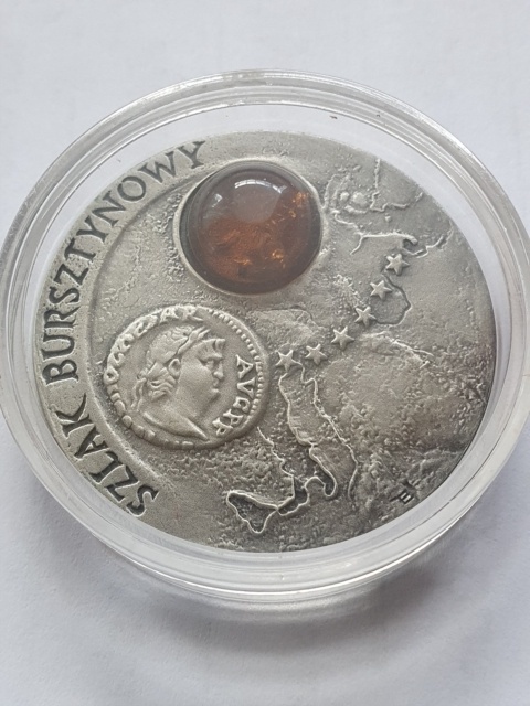 20 zł Szlak Bursztynowy 2001 rok