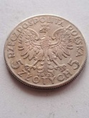 5 zł Głowa Kobiety 1933 r