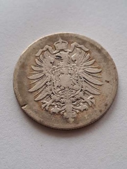 Niemcy 1 Marka Wilhelm I 1874 r E