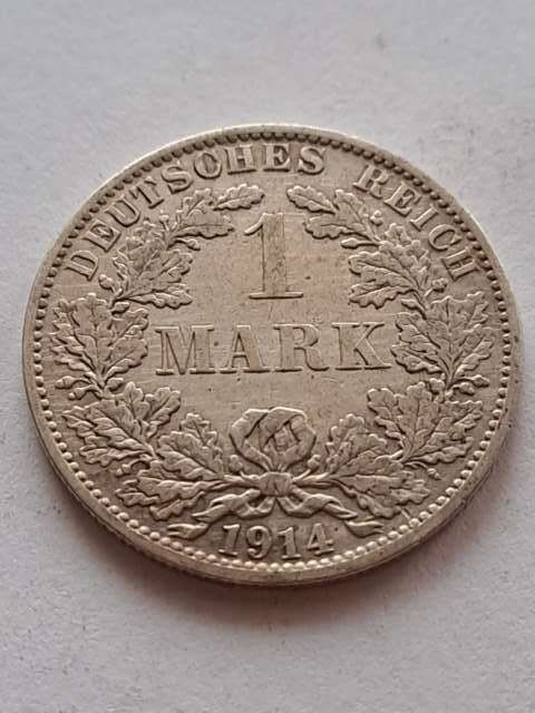 Niemcy 1 Marka Wilhelm II 1914 r A