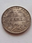 Niemcy 1 Marka Wilhelm II 1910 r A
