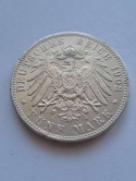 Niemcy 5 Marek Hamburg 1902 r