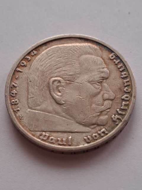 Niemcy 5 Marek Hindenburg 1935 r E
