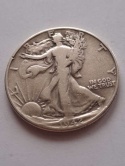 USA 1/2 Dollara idąca Wolność 1942 r