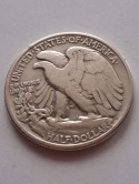 USA 1/2 Dollara idąca Wolność 1942 r