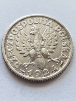 1 zł Żniwiarka 1924 r