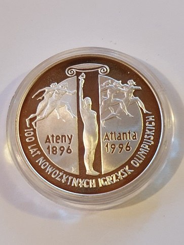 10 zł Ateny Atlanta 1995 r