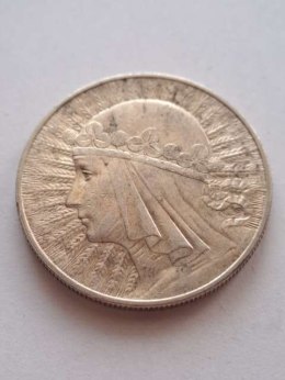 10 zł Głowa Kobiety 1933 r