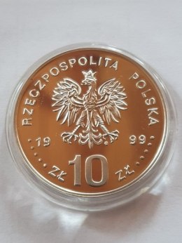10 zł Władysław lV Waza połpostać 1999 r