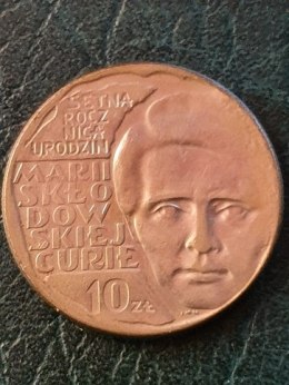 10 zł Maria Sklodowska Curie 1967 r