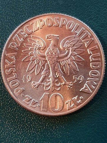 10 zł Mikołaj Kopernik 1959 r