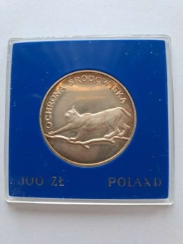 100 zł Ochrona Środowiska - Ryś 1979 r