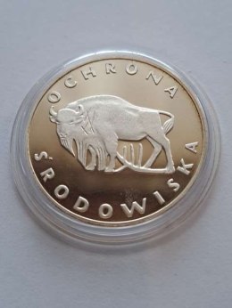 100 zł Ochrona Srodowiska Żubr 1977 r
