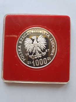 1000 zł Igrzyska XXIV Olimpiady 1987 r
