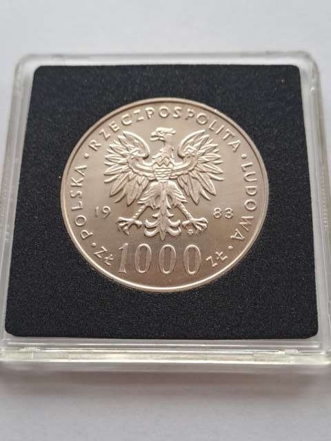 1000 zł Jan Paweł II 1983 r