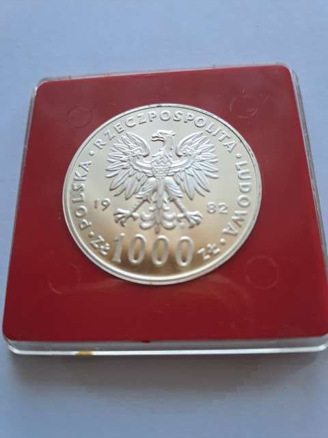1000 zł Jan Paweł II 1982 r próba