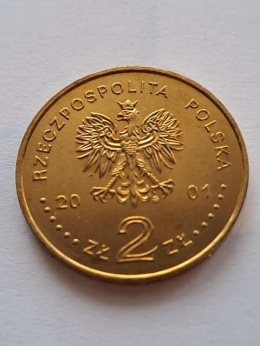 2 zł Kopalnia Soli w Wieliczce 2001