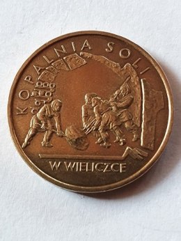 2 zł Kopalnia Soli w Wieliczce 2001 r