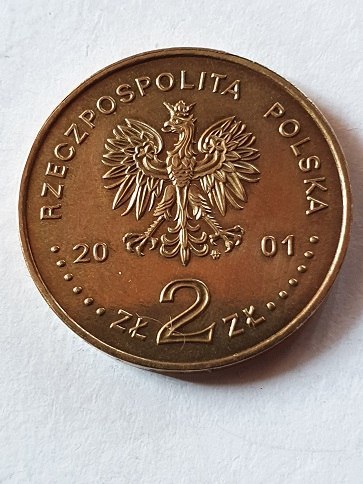 2 zł Kopalnia Soli w Wieliczce 2001 r