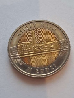 5 zł Księży Młyn w Łodzi 2016 r