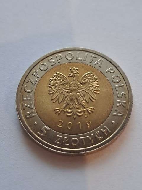 5 zł Kopiec Wyzwolenia 2019 r