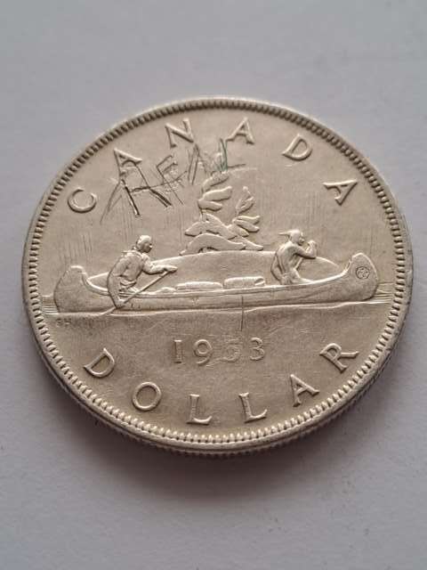 Kanada 1 dolar Elżbieta II 1953 r