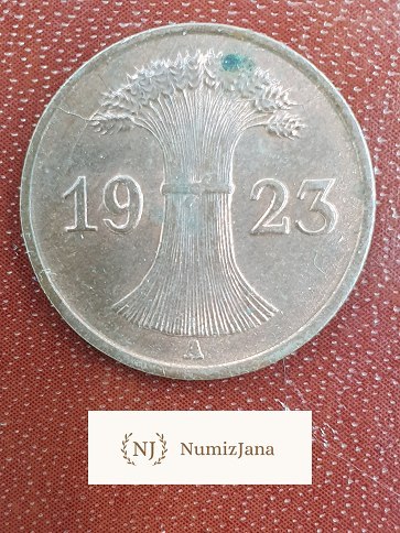 Niemcy 1 Pfennig 1923 A r