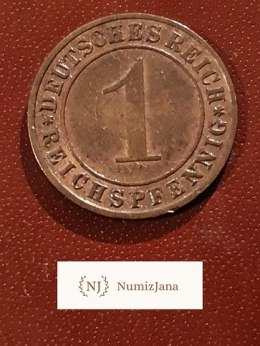 Niemcy 1 Pfennig 1935 F r