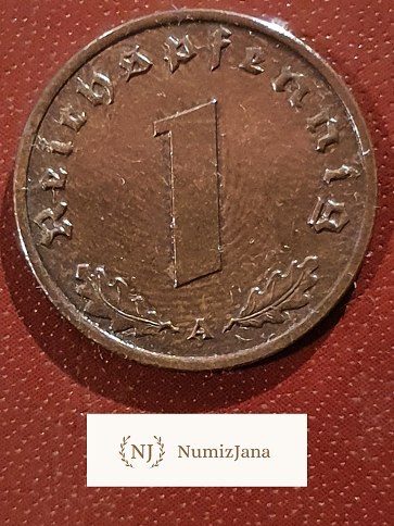 Niemcy 1 Pfennig 1938 r