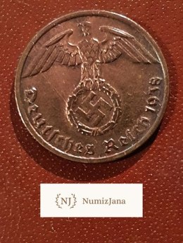 Niemcy 1 Pfennig 1938 r