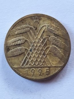 Niemcy 10 Pfennig 1925 r Litera A