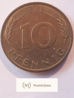 Niemcy 10 Pfenning 1983 r D
