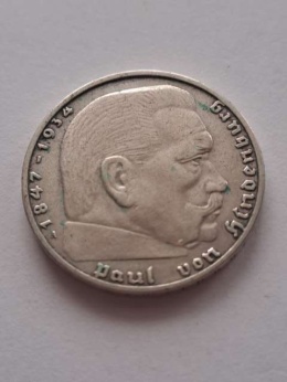 Niemcy 2 Marki Hindenburg 1938 r A