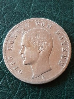 Niemcy 2 Marki Bayern 1891 r rzadka