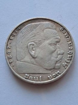 Niemcy 5 Marek Hindenburg 1936 r A
