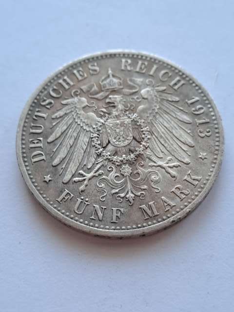 Niemcy 5 Marek Mundur Prusy 1913 r