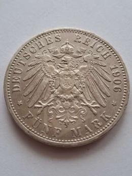 Niemcy 5 Marek Prusy 1906 r