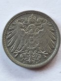 Niemcy 5 Pfennig 1914 r Litera A