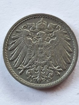 Niemcy 5 Pfennig 1914 r Litera A