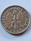 1 zł Żniwiarka 1925 rok z kropką